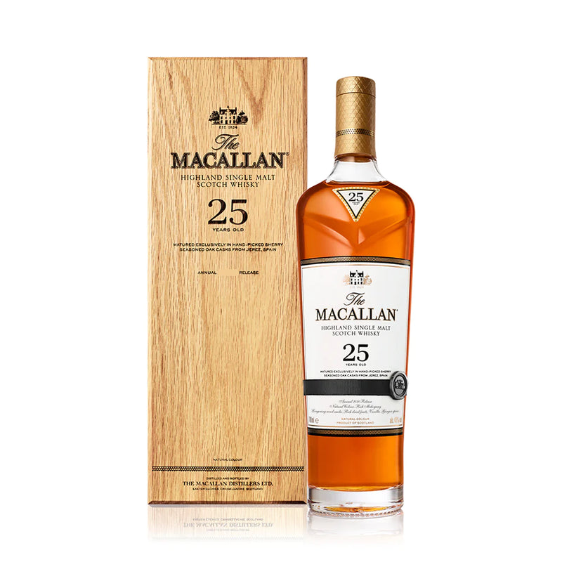 Scotland Macallan Sherry Oak 25 Yrs Single Malt Whisky (2018 Release) - 700ml