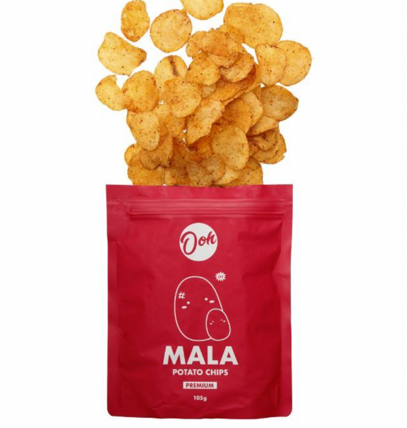 Ooh - 麻辣薯片(8級辣) Mala Potato Chips (Level 8) - 105g